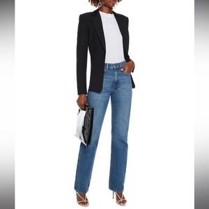 IRO SLATE HIGH WAIST JEANS IN COUNTRY MID BLUE